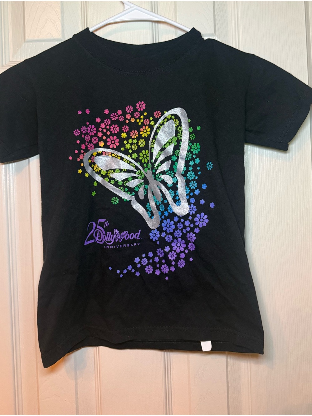 Dollywood 25th Anniversary Girls Shirt Size Youth Small
